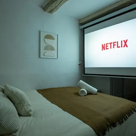 Vidéoprojecteur - à Pied - Centre - Tram Apartamento *
